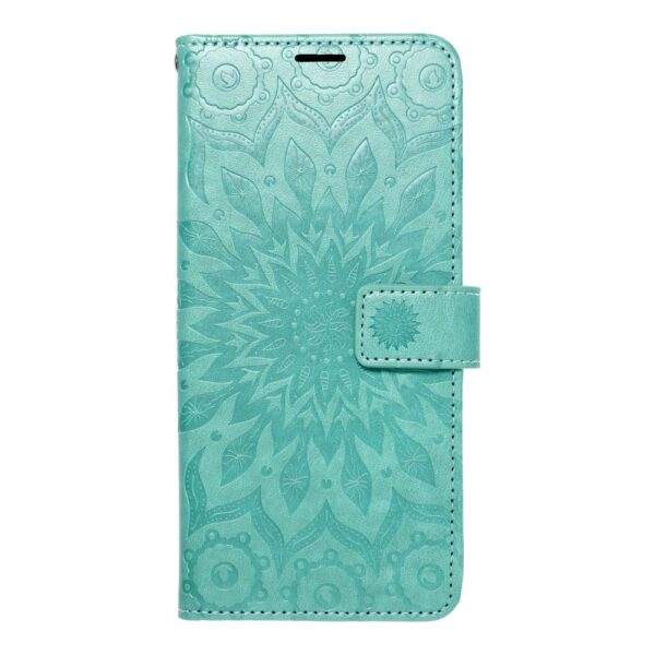 2ab4e02937f64b5ea184b2cf04e38250 MEZZO Book case for MOTOROLA G56 mandala green