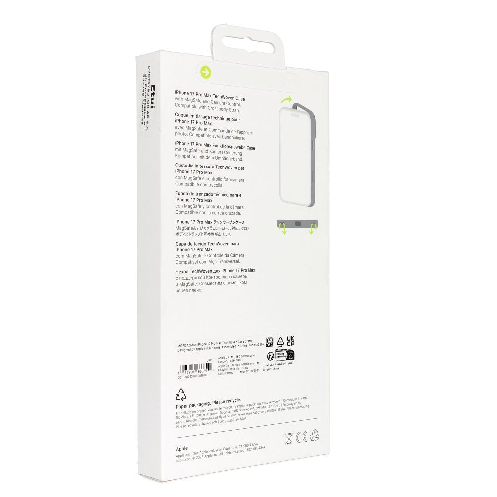 iPhone 17 Pro Max TechWoven Case with MagSafe - Green