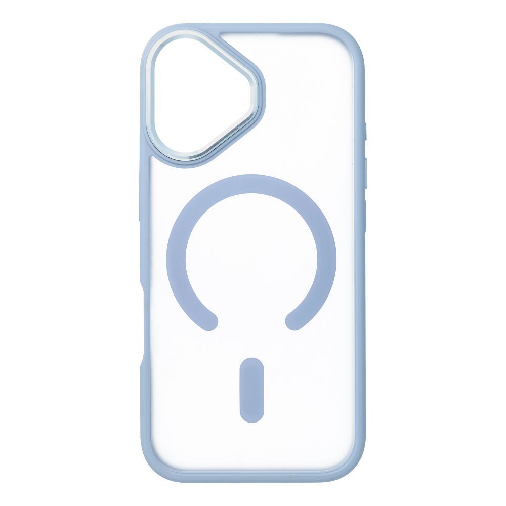 MATTE MAG COVER case compatible with MagSafe for IPHONE 17 blue