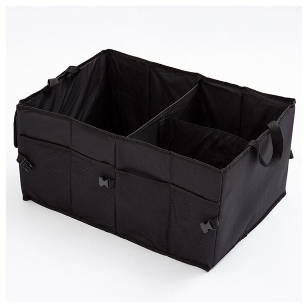 2c42bde9ce4c48fc5280d35ac8bbec78 Foldable car boot storage container (Oxford material) black