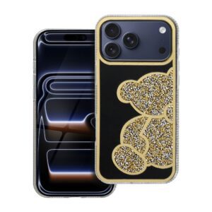 TEDDY BEAR Case for IPHONE 17 Pro Max gold