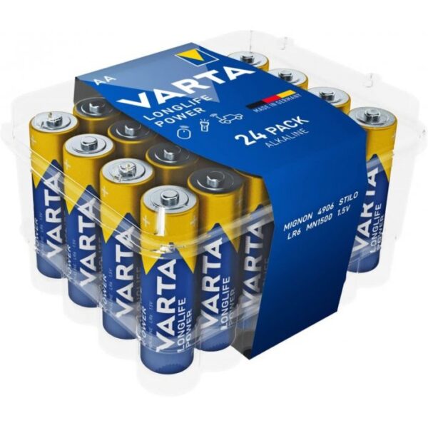 2d433509014561a28a63afb00148631e VARTA alkaline battery R3 (AAA) Longlife Power 24 pcs