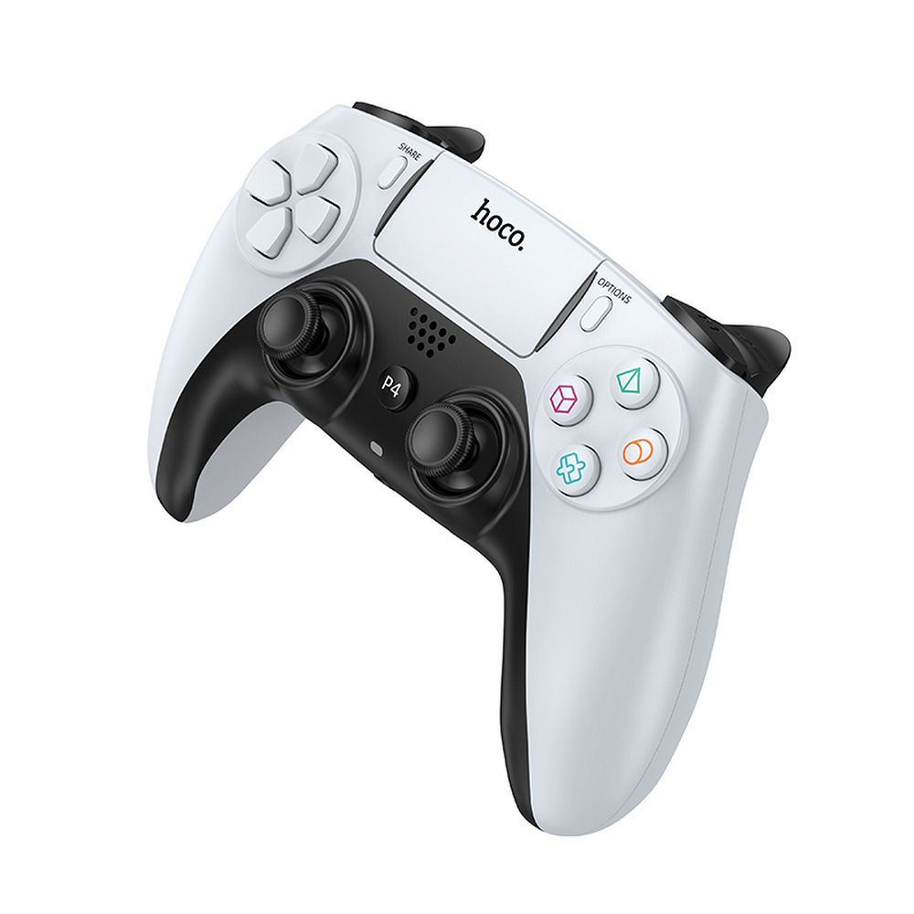Wireless gamepad Hoco for PS4 / PS5 / PC GA1 white