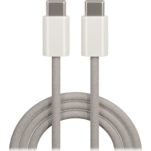 301949_oryg Maxlife MXUC-06 cable USB-C - USB-C 1,0 m 20W grey nylon