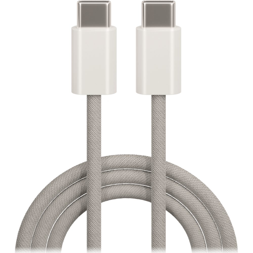 301949_oryg Maxlife MXUC-06 cable USB-C - USB-C 1,0 m 20W grey nylon