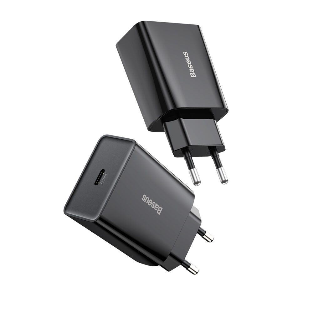 Baseus wall charger Speed Mini PD 20W 1x USB-C black