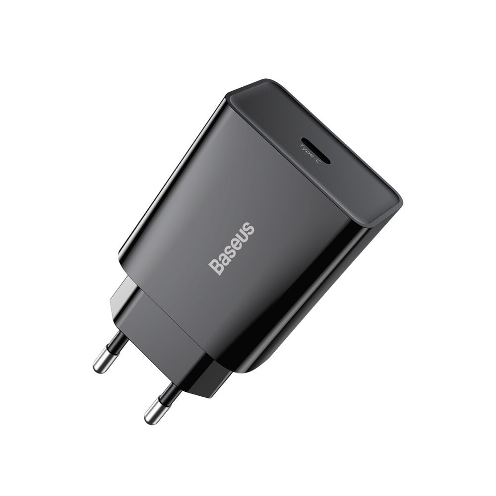 Baseus wall charger Speed Mini PD 20W 1x USB-C black