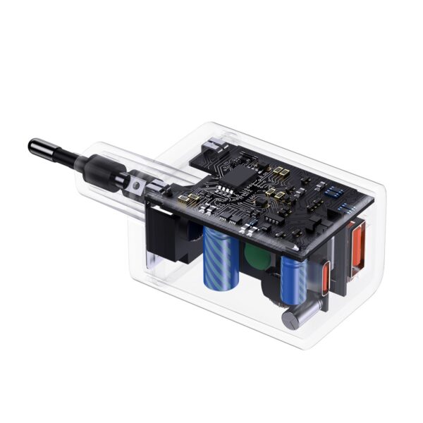 Baseus wall charger Super Si PD 30W 1x USB-C 1x USB white