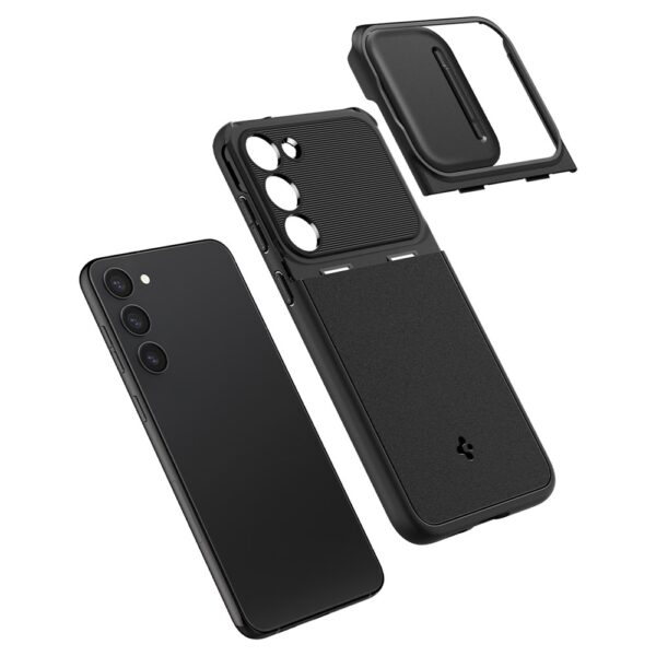 Spigen Optik Armor case for Samsung Galaxy S23 black
