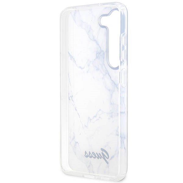 Guess case for Samsung Galaxy S23 GUHCS23SPCUMAH white HC PU/TPU Marble