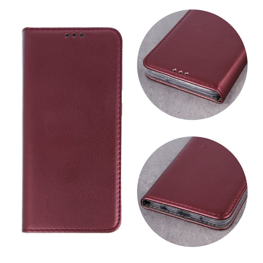 309126_oryg Smart Magnetic case for Honor 400 burgundy
