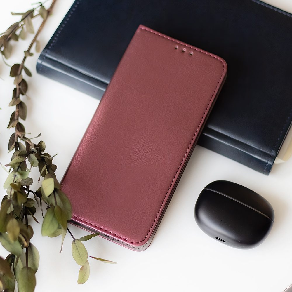 309129_oryg Smart Magnetic case for Honor 400 burgundy