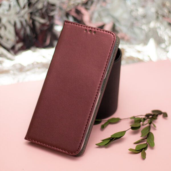 309130_oryg Smart Magnetic case for Honor 400 burgundy