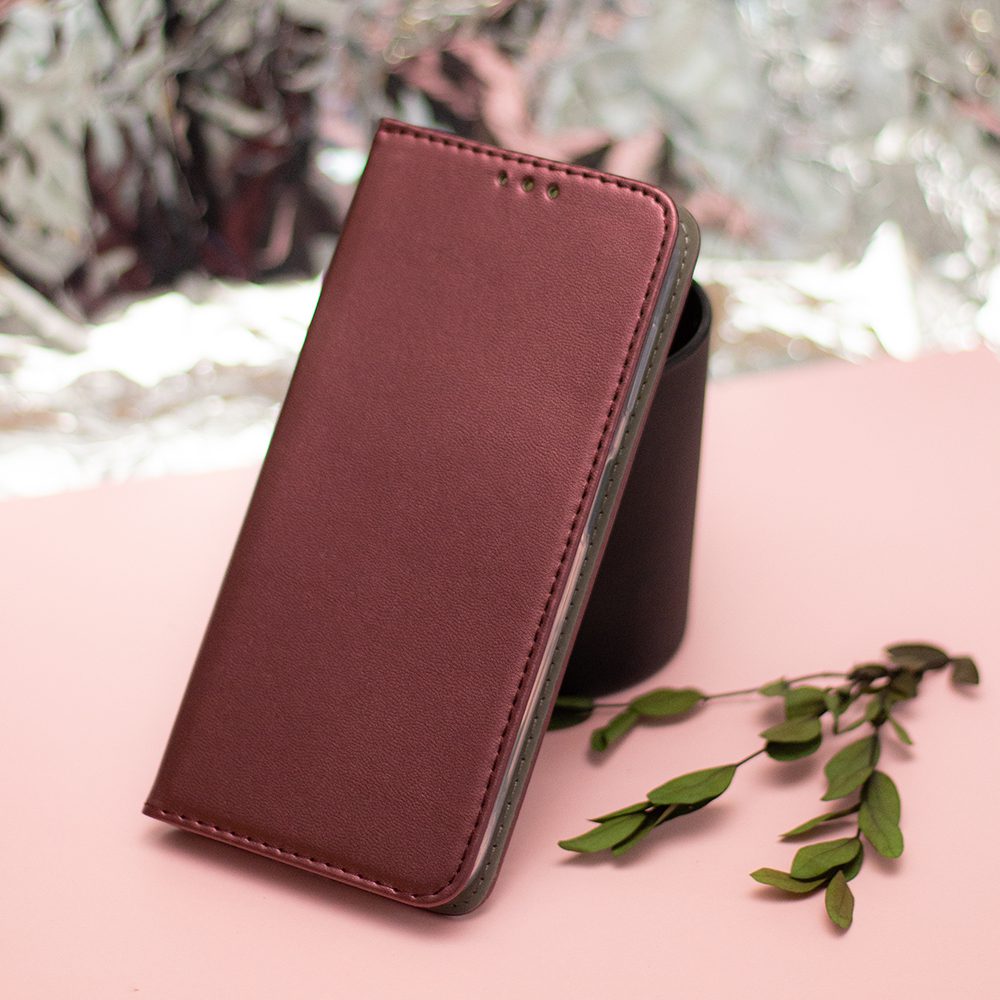 309130_oryg Smart Magnetic case for Honor 400 burgundy