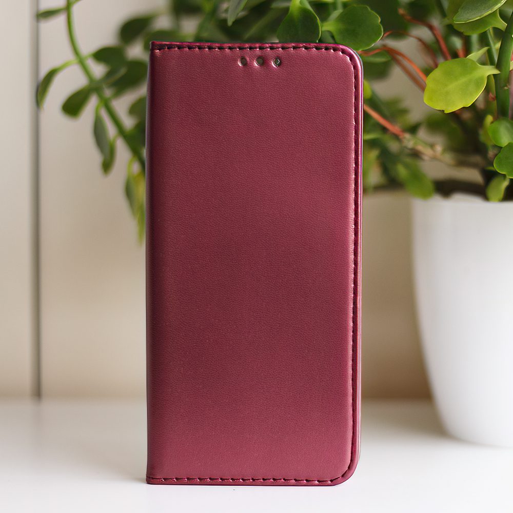 309131_oryg Smart Magnetic case for Honor 400 burgundy