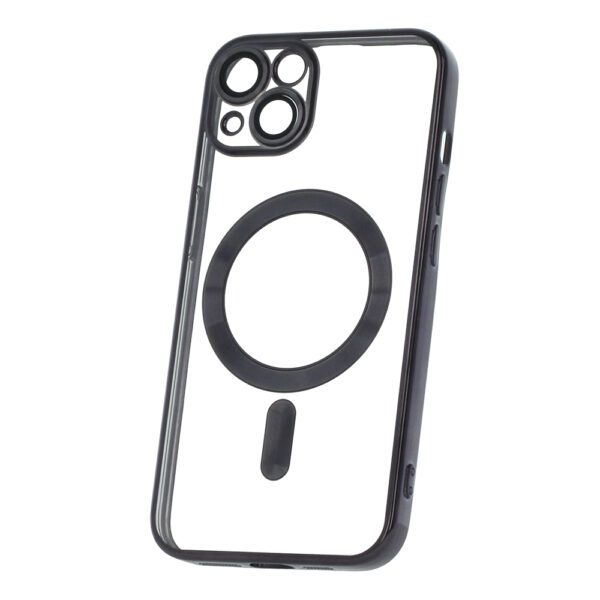 Color Chrome Mag case for iPhone 16e black