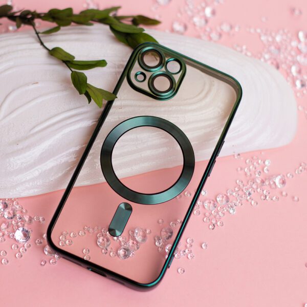 Color Chrome Mag case for Samsung Galaxy A16 4G / A16 5G green