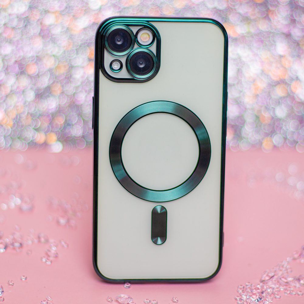 309423_oryg Color Chrome Mag case for iPhone 16e green