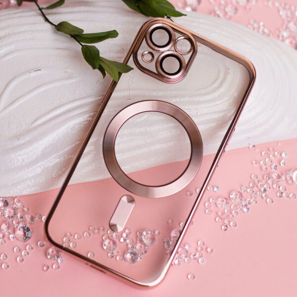 Color Chrome Mag case for Samsung Galaxy A16 4G / A16 5G rose gold
