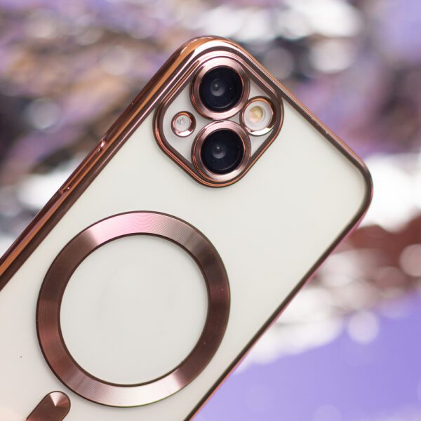 Color Chrome Mag case for Samsung Galaxy A16 4G / A16 5G rose gold