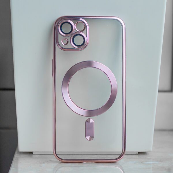 Color Chrome Mag case for Samsung Galaxy A16 4G / A16 5G rose gold
