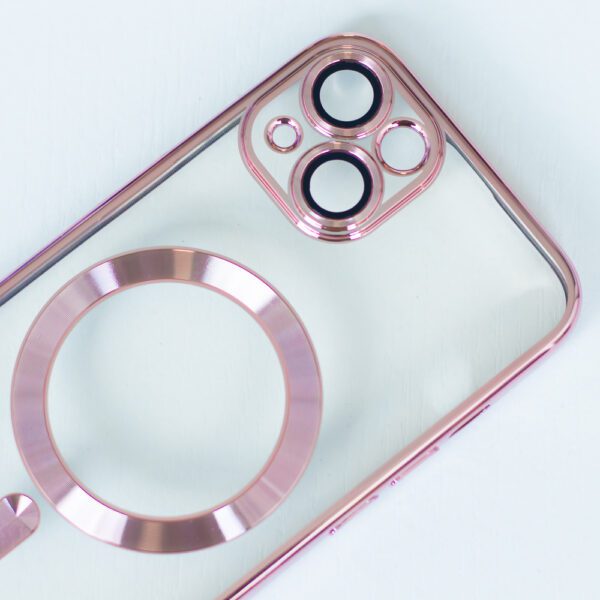 Color Chrome Mag case for Samsung Galaxy A16 4G / A16 5G rose gold