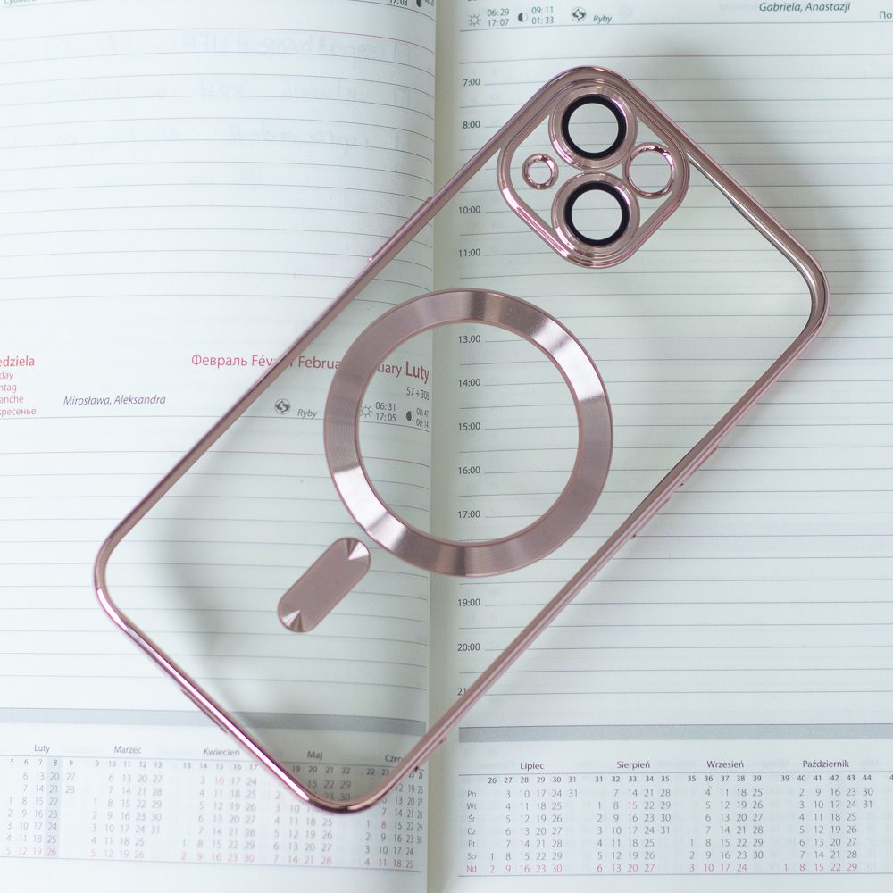 309443_oryg Color Chrome Mag case for iPhone 13 6,1" rose gold