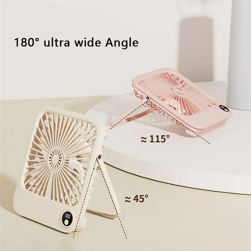 Desk fan with adjustable stand W30 purple