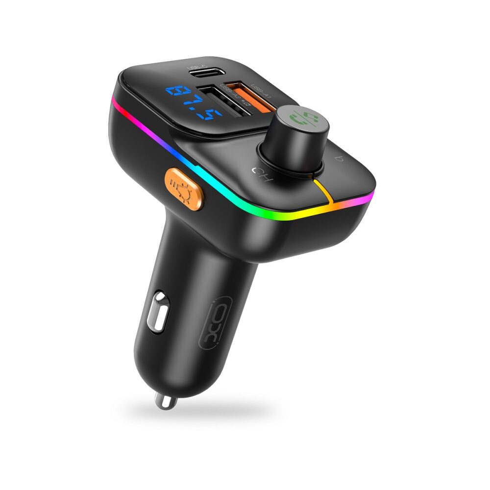310216_oryg XO transmitter FM BCC09 Bluetooth MP3 car charger 25W black