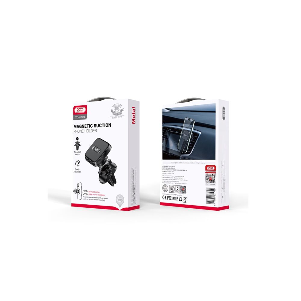 314434_oryg XO car holder C123 magnet black for air outlet