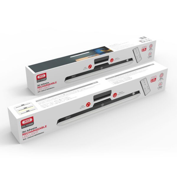 XO LED magnetic lamp YH08B 1200mAh black + remote control