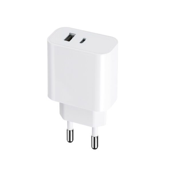 316008_oryg Maxlife MXTC-06 PD QC charger 1x USB-C 1x USB 20W white