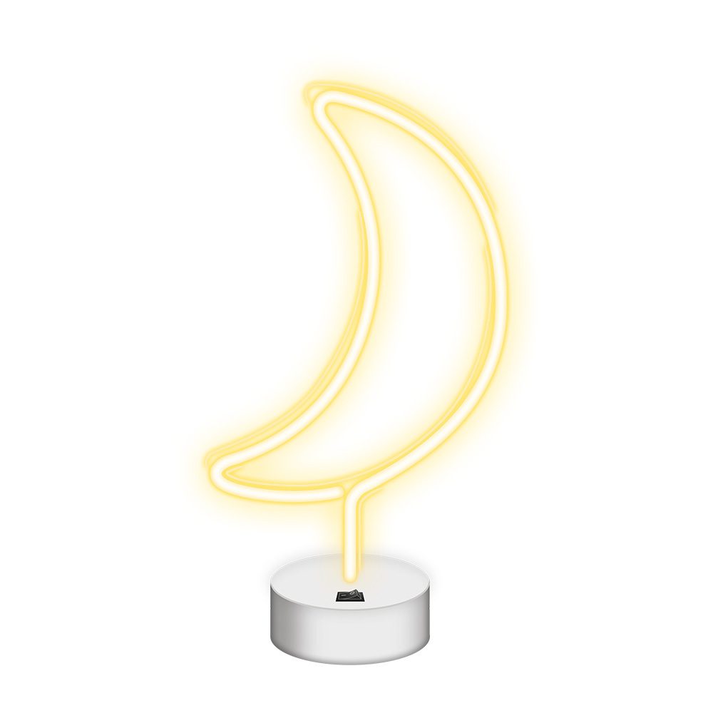 316074_oryg Neon on a stand MOON white NNE06 Neolia