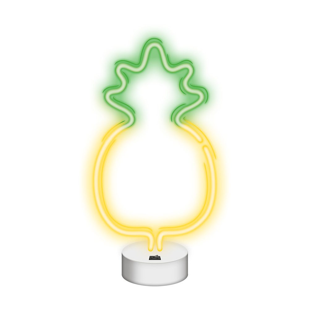 316076_oryg Neon LED on a stand PINEAPPLE yellow green NNE05 Neolia