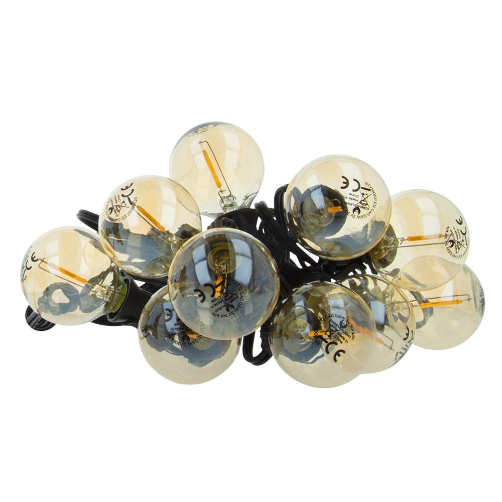 318038_oryg Forever Light LED Solar Garland SUNARI FLS-125 5,5m + 10 bulbs gold G40 IP44