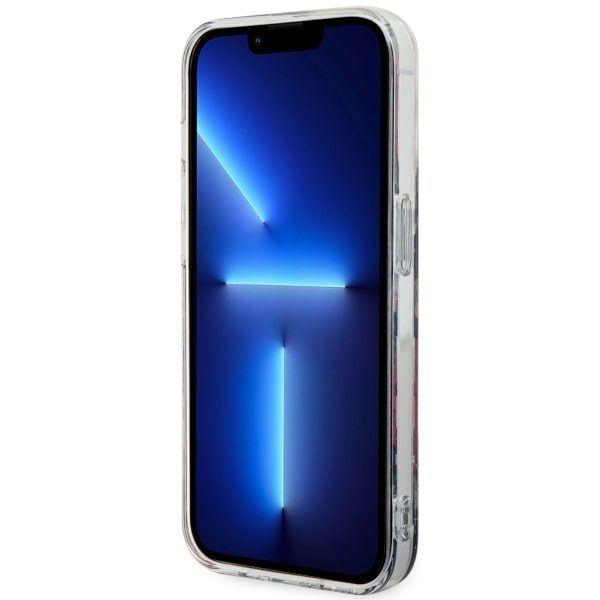 Compressed by jpeg-recompress Guess case for iPhone 14 Pro 6,1" GUHMP14LHCFWSA khaki hardcase Magsafe IML Flower