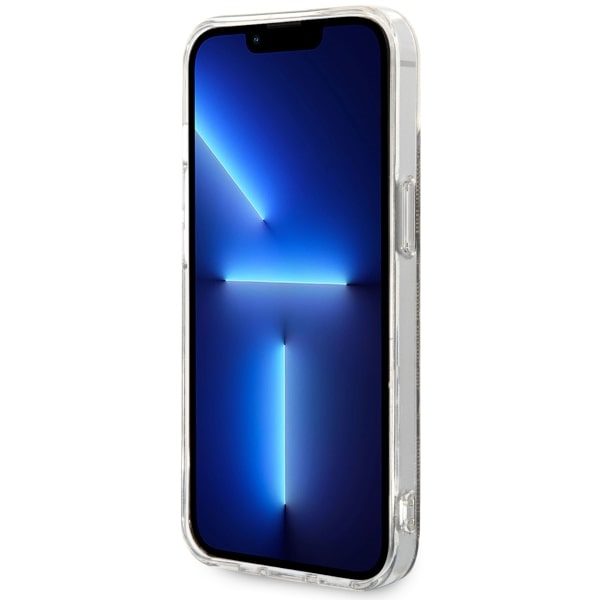 Guess case for iPhone 14 6,1" GUHMP14SH4STW brown hardcase Magsafe IML 4G