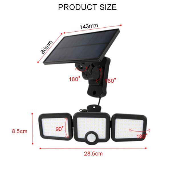 322471_oryg Forever Light Solar LED Lamp SUNARI FLS-04 108*SMD PIR 10W 800lm 6000K 2400mAh Li-Ion Forever Light