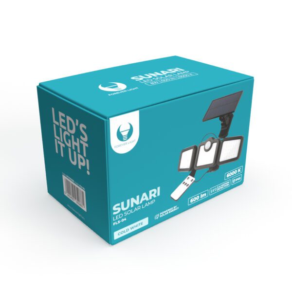 322472_oryg Forever Light Solar LED Lamp SUNARI FLS-04 108*SMD PIR 10W 800lm 6000K 2400mAh Li-Ion Forever Light