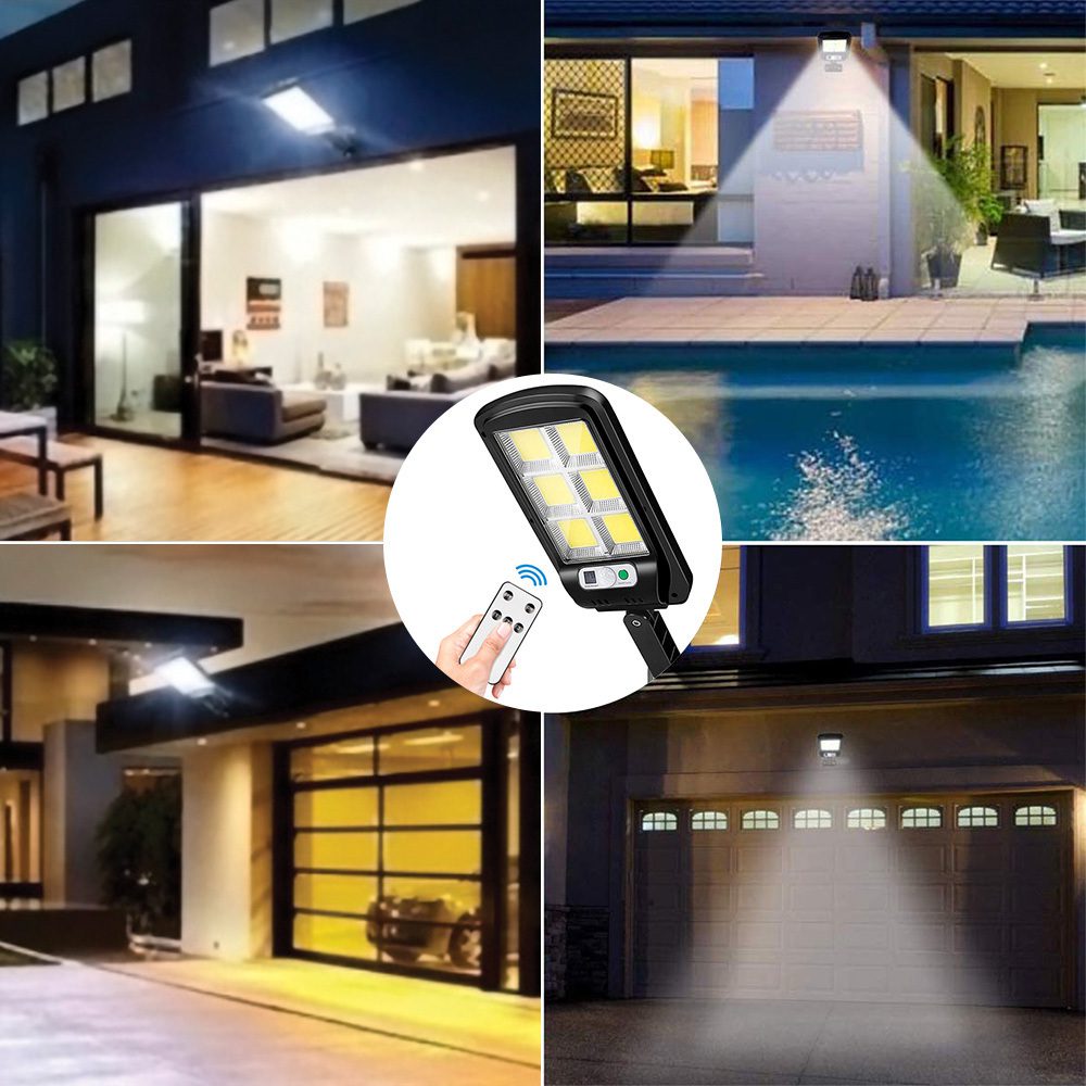 322491_oryg Forever Light Solar LED Lamp SUNARI FLS-01 6*COB PIR 10W 800lm 6000K 2400mAh Li-Ion + RC