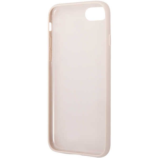 Guess case for iPhone 7 / 8 / SE GUHCI8G4GLPI pink HC PC/TPU 4G PU Bottom Stripe