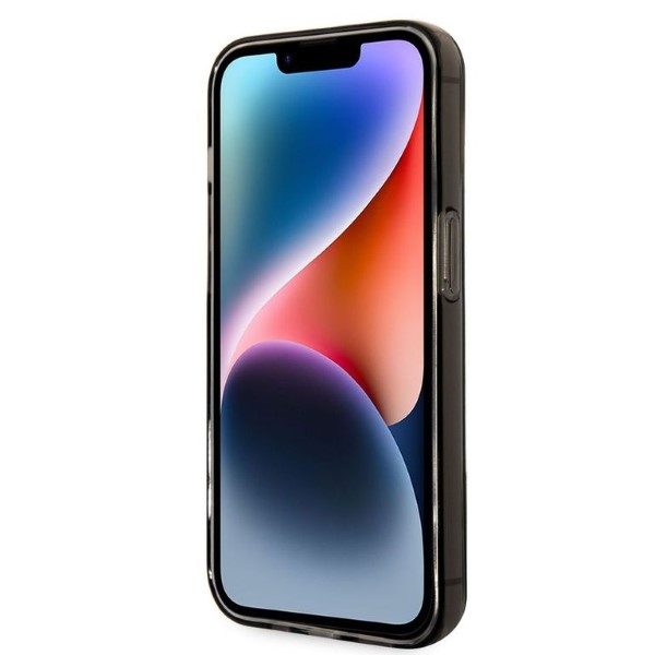 Karl Lagerfeld case for iPhone 14 Pro Max 6,7" KLHCP14XHNIKTCK black hardcase Ikonik Karl Lagerfeld