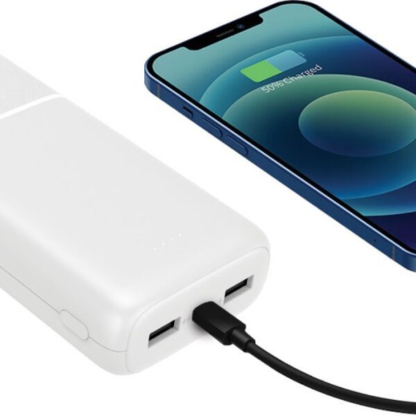 Rebeltec power bank P20 10W 20000mAh white