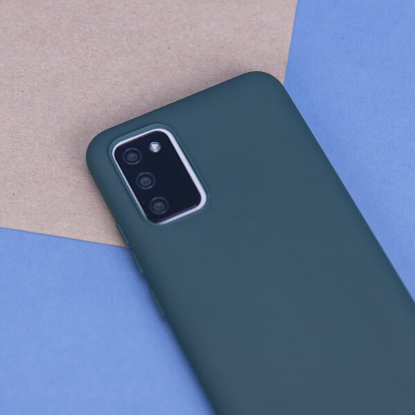 Matt TPU case for Samsung Galaxy M35 5G forest green