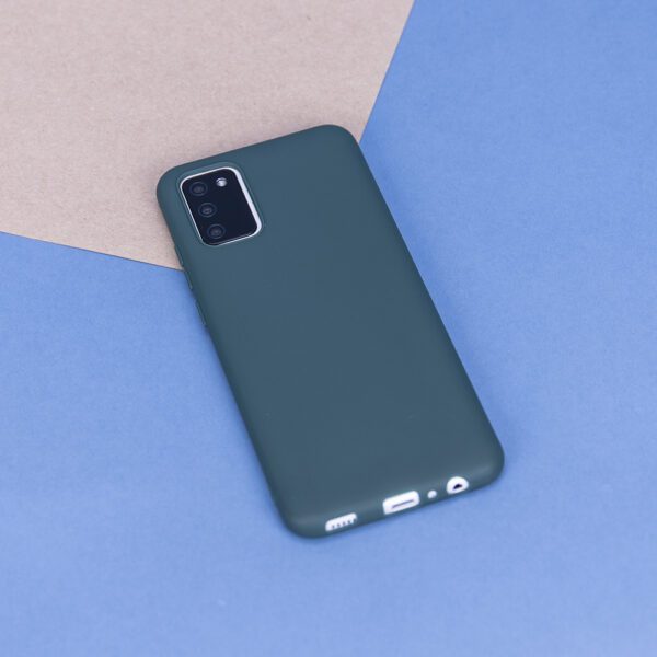 Matt TPU case for Samsung Galaxy M35 5G forest green
