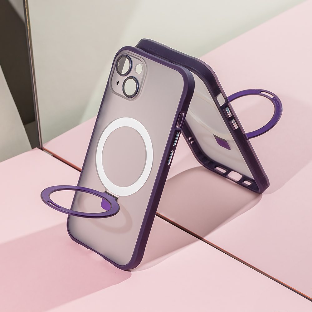 327907_oryg Mag Ring case for iPhone 14 6,1" purple