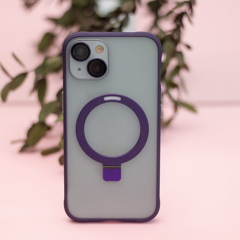 327911_oryg Mag Ring case for iPhone 14 6,1" purple