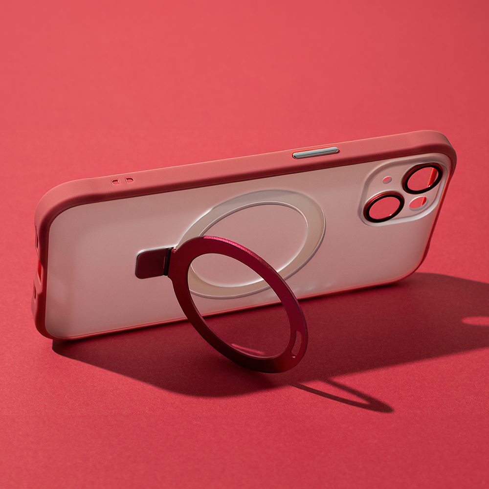 327918_oryg Mag Ring case for iPhone 14 Pro 6,1" red
