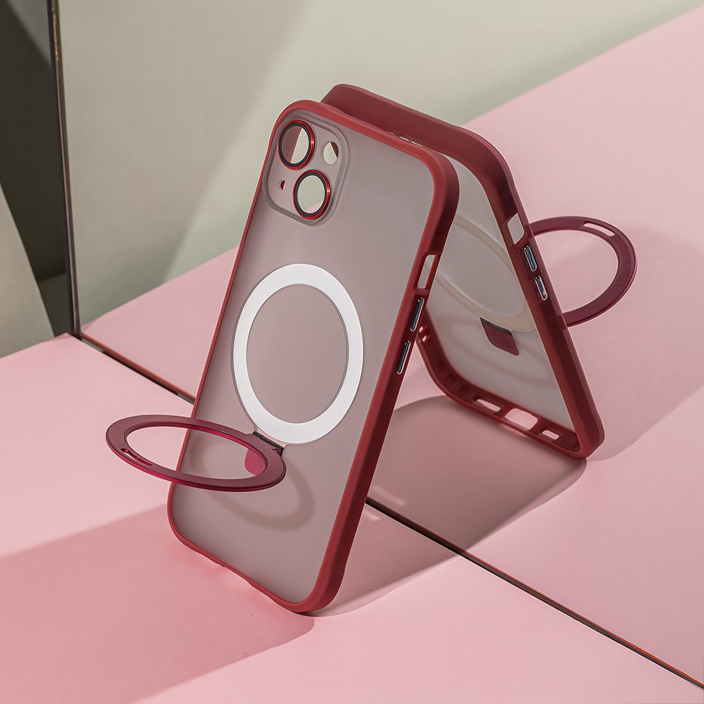 327919_oryg Mag Ring case for iPhone 14 Pro 6,1" red
