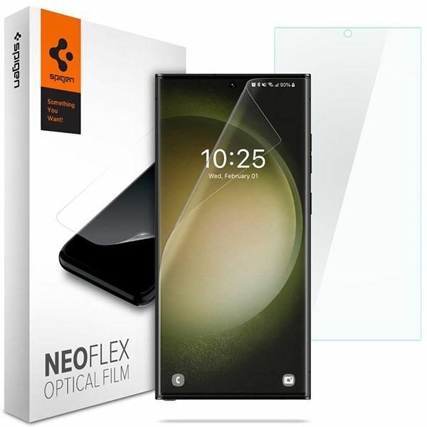329301_oryg Spigen hydrogel foil Neo Flex 2-pack for Samsung Galaxy S23 Ultra clear